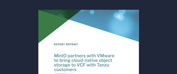 MinIO, VMware + Kubernetes