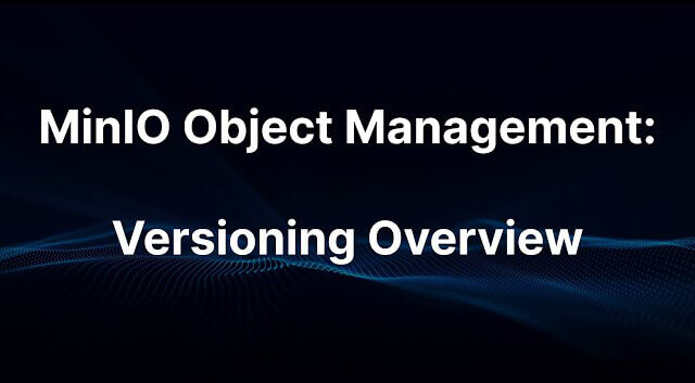 MinIO Object Management
